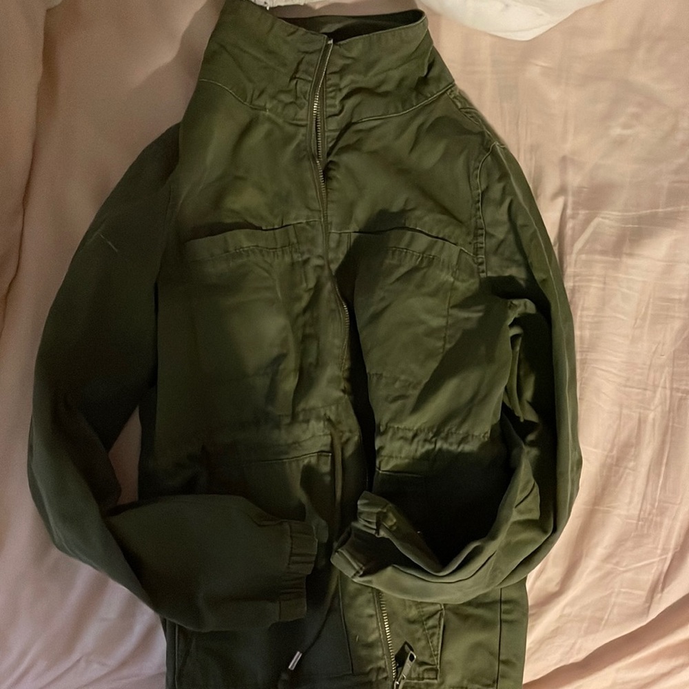WORN ONCE old navy cargo jacket